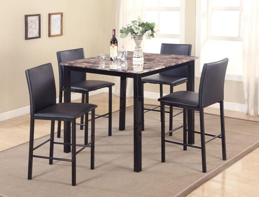 Brown Marble Dinette (counter height)