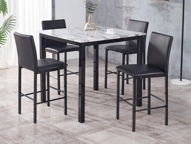 White marble dinette set (1817)