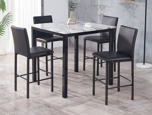 White marble dinette set (1817)
