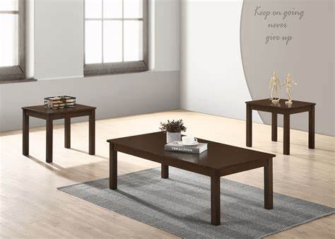 Crown Mark coffee table set (4711)