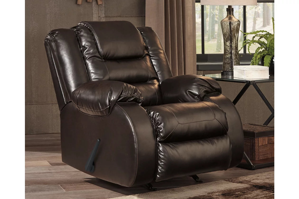 Dark Brown Leather Recliner 7930725
