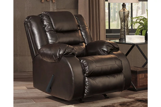 Dark Brown Leather Recliner 7930725