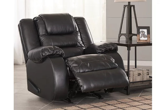 Black Leather Recliner 7930825
