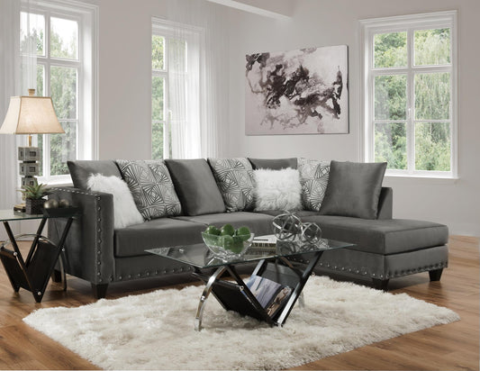 grey melon cloud sectional