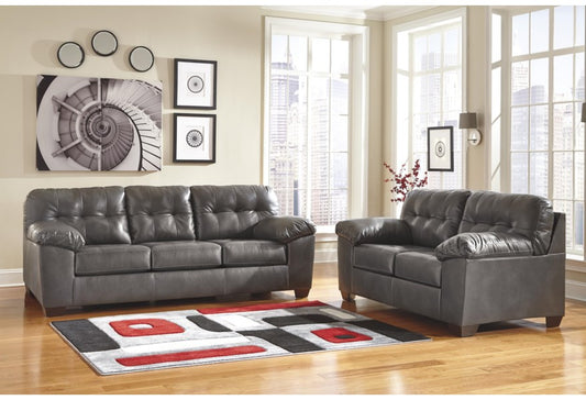 Alliston Gray Sofa Set