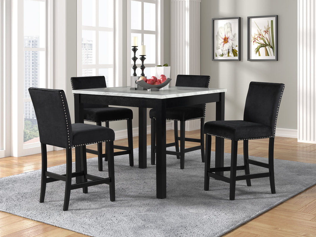 HH Dior Black Dinette (counter height)