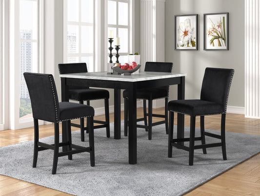 HH Dior Black Dinette (counter height)
