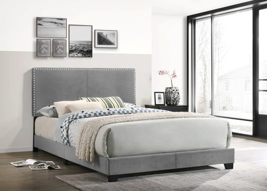 Grey Platform Bed 5271GY