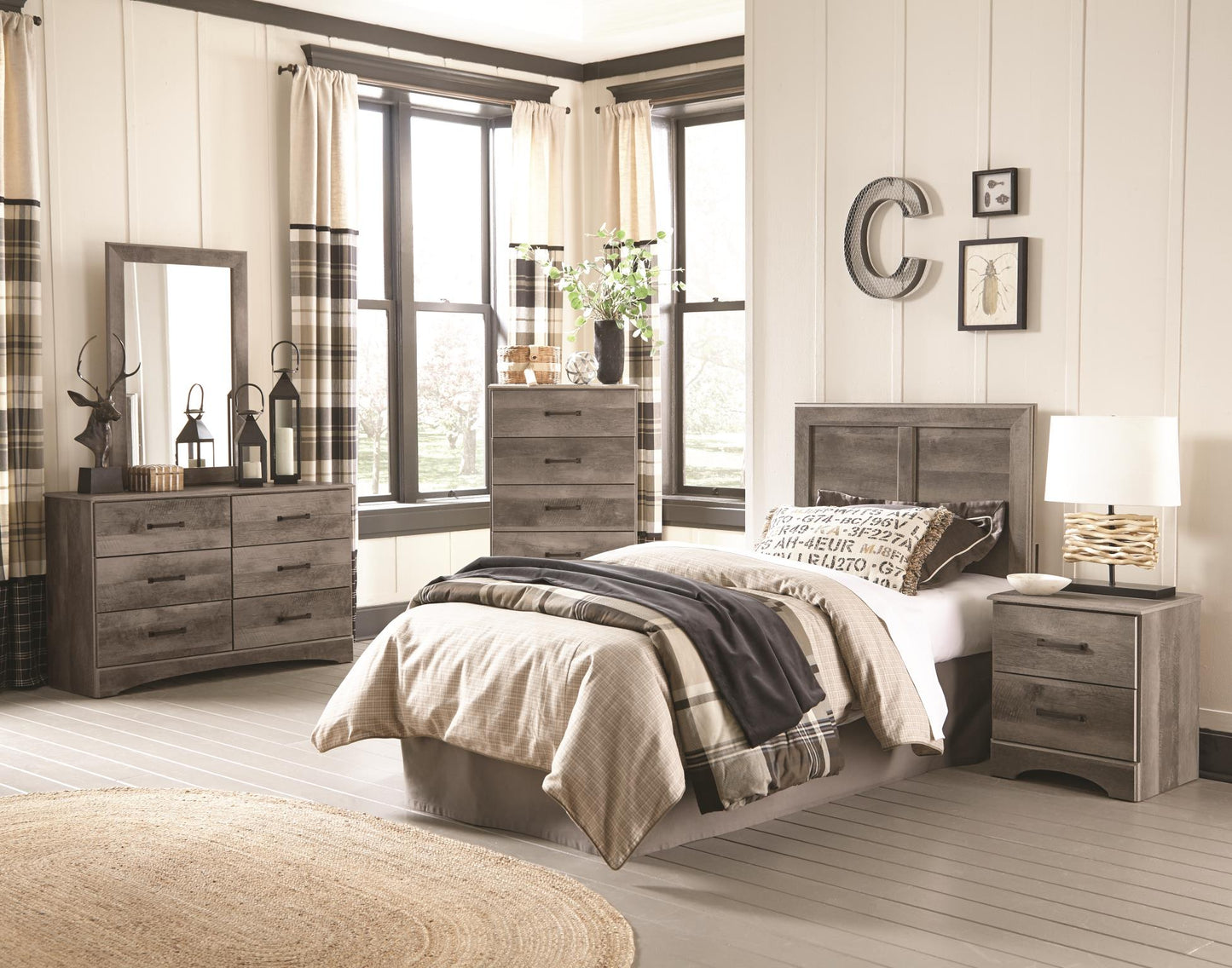 Kith #147 Gray Bedroom Set