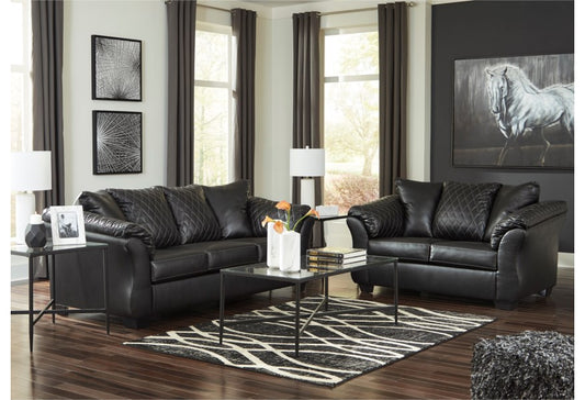 Diamond sofa and loveseat